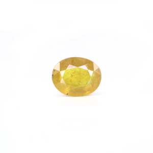 Natural Yellow Sapphire 3.85 Carat Certified Loose Gemstone Pear Cut Wholesale - Product Image 1