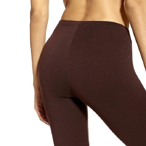 Leggings de compression personnalisés pour femmes, mi-long, tricotés, respirants, antibactériens, extensibles, pour yoga, fitness, entraînement, gym, course à pied, vêtements de sport - Product Image 3
