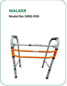 Top Quality Folding Adjustable Mobility <b>Walker</b> Lightweight Aluminum Rehabilitation Walking <b>Frame</b> for Elderly Disabled Model SIRG - Product Image 4