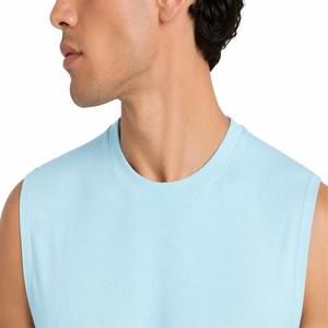 Conjunto de Dos Piezas para Hombre, Camiseta sin Mangas y Pantalones Cortos, Ropa Deportiva de Verano, Suave, Transpirable, Ligera y Cómoda para Fitness - Product Image 4