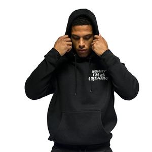 Custom Logo Printed <b>Hoodies</b> <b>Plain</b> Cotton Street Wear Heavy Weight Sports Casual Thick Plus Size Hoodie For Mens's - Product Image 1