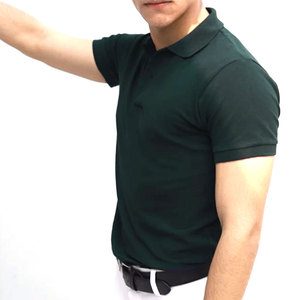 เสื้อโปโลผู้ชายไซส์ใหญ่ ผ้าคอตตอนถัก 100% ระบายอากาศได้ดี ไม่ยับ สีพื้น พรีเมียม ขายส่ง ราคาพิเศษ - Product Image 1