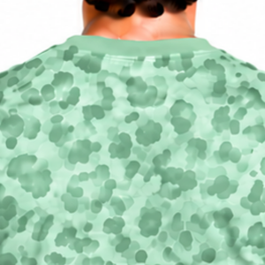 Mint Green <b>Leopard</b> <b>Print</b> T <b>Shirt</b> Short Sleeve Casual Crew Neck Pattern Tee Lightweight Comfortable Streetwear Everyday Fashion - Product Image 4