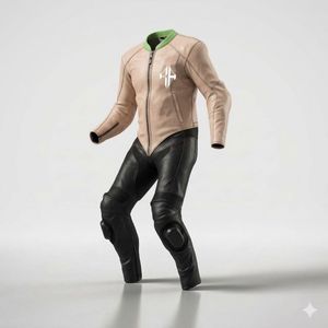 Combinaison de moto en cuir véritable pour homme, style course, hiver, design personnalisé, qualité supérieure, dernière collection - Product Image 5