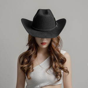 Sombrero de Copa Retro Británico de Moda, Versátil, Estilo Caballero, para Hombre, Jazz, Invierno, Rayado, Gran Venta - Product Image 1