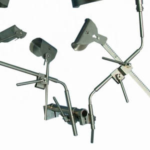 ชุดเครื่องมือผ่าตัดแบบ Thompson Surgical Retractor พร้อมระบบ TableSystem สำหรับศัลยกรรมกระดูกและตับ  แบบแมนนวล ทำจากเหล็ก - Product Image 1
