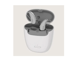 Audífono Recargable Signia Pure Charge & Go 5AX, Dispositivo de Procesamiento de Sonido Digital Avanzado con Estuche de Carga Portátil - Product Image 1