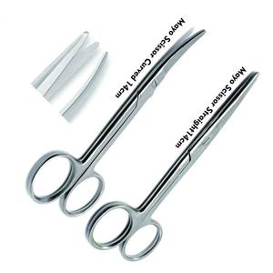 Kit complet de 15 instruments chirurgicaux médicaux en acier inoxydable pour toilette et suture, avec pinces, ciseaux et ensemble T&C, par Dentavex - Product Image 5