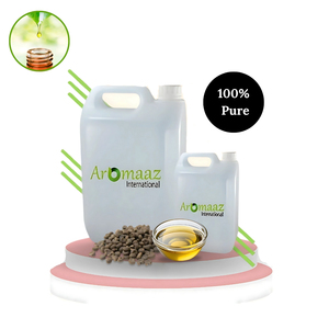 Huile Essentielle Pure de Graines d'Ambrette AROMAAZ – Hydratant Naturel & Éclaircissant pour Soins de la Peau et des Cheveux – Vente en Gros - Product Image 1