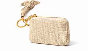 Porte-monnaie de luxe fait main en forme de cœur pour femme, petit portefeuille zippé au design mignon et romantique, pochette porte-clés artisanale haut de gamme - Product Image 2