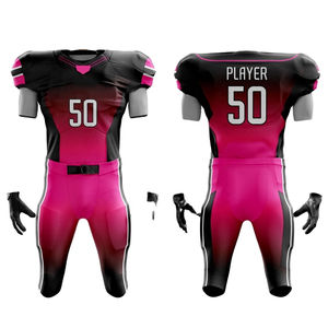 Wholesale Unique Quality Customized Breathable Plus Size American Football Uniform 100% Polyester RAPID SPORTS Sublimated - Product Image 4