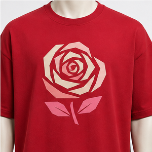T-shirt streetwear surdimensionné personnalisé en coton 100% tricoté avec impression numérique, design graphique 40 TSA-SPT-0040 - Product Image 6