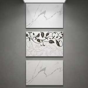 300x450mm diseño personalizado cerámica 30x45cm mexicano marfil Beige Color 12x18 pulgadas Digital impreso brillante azulejos de pared precio de la empresa OEM - Product Image 3