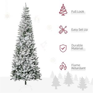 Albero di Natale Artificiale di Lusso di Alta Qualità 9 Piedi (300cm) in PVC e PET, Pino Realistico Personalizzabile Pieghevole con Supporto in Metallo - Product Image 4
