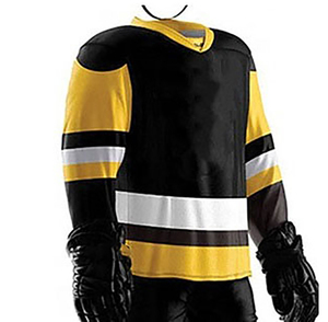 Uniformes de hockey sobre hielo a las tarifas más bajas, jersey y pantalones cortos de hockey sobre hielo de tela suave, diseño personalizado, los más vendidos, para venta en línea - Product Image 6