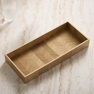 Luxury Acacia Wooden Serving <b>Tray</b> Extra Large Solid Wood Butler Ottoman Service <b>Tray</b> - Product Image 6