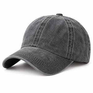 Vintage Wash Cotton <b>Kids</b> <b>Baseball</b> <b>Caps</b> Retro Faded Sport Soft 6 Panels Children Hat Common Unisex Custom Washed <b>Baseball</b> <b>Caps</b> - Product Image 4