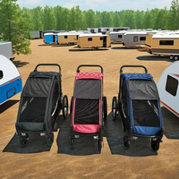 Remorques pour enfants pour des aventures en plein air actives