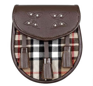 Fournisseur d'accessoires traditionnels écossais pour kilt, Sporrans en cuir - Product Image 1
