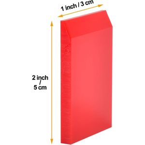 Spatola in Gomma Morbida da 1 Pollice, Extra Piccola, Anti-Graffio, Stampata in 3D, per Pulizia Vetri Posteriori Auto - Product Image 2