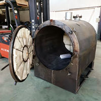 Four de carbonisation automatique pour la production de biochar à partir de déchets biomasse