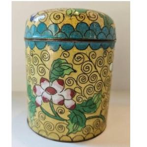 กระป๋องเก็บของเคลือบสีเหลือง ดีไซน์ทันสมัย กระป๋องเก็บชาคุณภาพสูง ผลิตจากสแตนเลส - Product Image 3