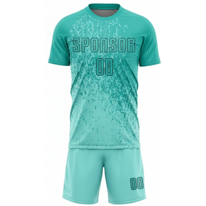 Ensemble d'uniformes d'entraînement de football pour hommes de haute qualité, maillot d'équipe de football 100% polyester, couleurs et logo personnalisés, service OEM - Product Image 5