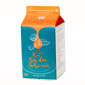 Crema No Láctea Exótica de Vietnam HALAL OEM/ODM, Crema de Coco de Alta Calidad para Postres, 500G, para Café y Té con Leche, a Granel - Product Image 1