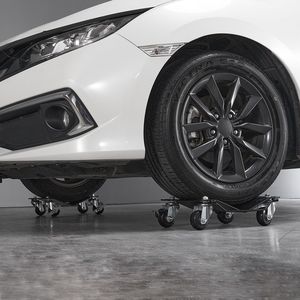Carrello per pneumatici auto per impieghi gravosi da 2722 kg (6000 libbre), set da 4 pezzi per il movimentazione di auto, inclusi carrelli a timone e carrelli per il trasporto - Product Image 6