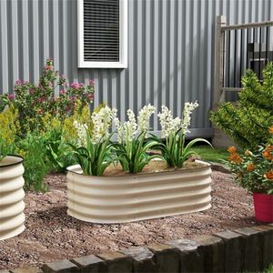 Vasi e Fioriere in Metallo, Elegante Decorazione per Giardino - Product Image 3