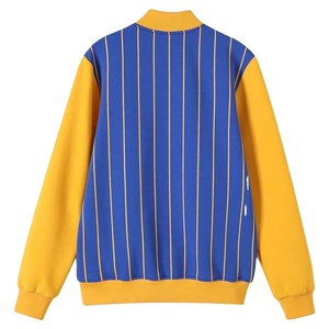 Vestes en molleton de baseball personnalisées Sgro sigma gamma rho à rayures, broderie en chenille, lettres grecques - Product Image 4