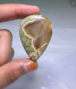Cabochon de jaspe rhylite 100 % naturel de haute qualité, pierre précieuse en vrac pour la guérison, jaspe en gros pour la joaillerie - Product Image 3