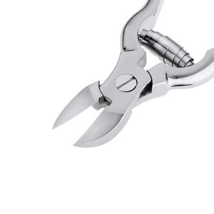 3-Piece Luxury Stainless Steel Nail hand nippers <b>Cuticle</b> Cutter Nippers Curved <b>Trimmer</b> hand Tool Fingernails Hand care - Product Image 2