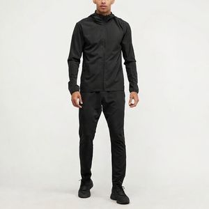 ชุดวอร์มกันลมผู้ชาย OEM/ODM ผ้าไนลอนโพลีเอสเตอร์ น้ำหนักเบา ระบายอากาศได้ดี รับสกรีนโลโก้ตามแบบ ชุดกีฬา - Product Image 1