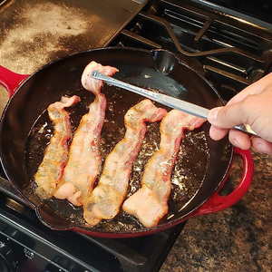 ชุดแหนบสแตนเลสสตีลขนาด 12 นิ้ว ยี่ห้อ Altomme Instruments สำหรับเชฟ ปลายหยักกันลื่น ใช้กับเครื่องล้างจานได้ เหมาะสำหรับทำอาหาร - Product Image 4