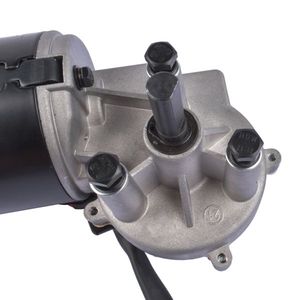 12V Low Speed 50 RPM 3/8\" D Shaft Electric Gearmotor PN01007 DC Motors Product Category - Product Image 2