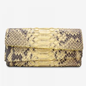 Mini portefeuille de luxe personnalisé pour femmes en cuir véritable fait à la main au Vietnam Pochette de style mode en taille originale L19.5 X W10.5cm - Product Image 2