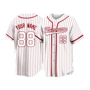 Ropa Deportiva para Equipos, Camiseta de Béisbol de Alto Rendimiento, Tela Poly Tech, Diseño Clásico, Impresión Personalizada en el Pecho, Impresión en Vinilo de Flujo de Aire Rápido - Product Image 4