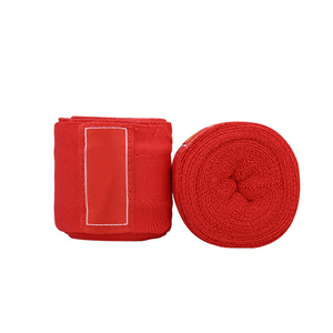 Bandages de boxe élastiques semi-extensibles pour hommes, bandages de Muay Thai, sangles de poignet avec équipement de boxe pour hommes. - Product Image 1