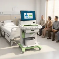 Quiosco Médico Inteligente de Alta Precisión Huasheng, con Energía Solar, para Uso Público, Servicios de Diagnóstico Rápido
