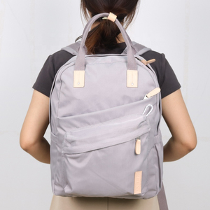 Wholesale Casual Denim Fashion <b>Waterproof</b> <b>Backpack</b> with Zipper Closure Customizable for Middle & High <b>School</b> Students - Product Image 4
