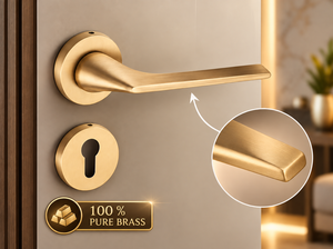 Poignée de porte décorative à levier pur antique pour applications résidentielles, commerciales et intérieures - Product Image 3