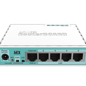 Router Gigabit Ethernet de 5 puertos MikroTik hEX <span class=keywords><strong>RB750Gr3</strong></span> / MikroTik hEX <span class=keywords><strong>RB750Gr3</strong></span> - Product Image 2
