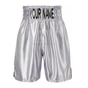 Pantalones Cortos de Entrenamiento Profesionales de Boxeo, MMA, Kickboxing y Muay Thai para Adultos, Niños, Niñas y Mujeres, 100% Poliéster Transpirable - Product Image 5