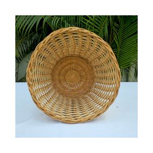 Panier de rangement ovale en rotin naturel Hien Luong 25BHL01 - Durable, multifonctionnel, artisanat durable du Vietnam - Product Image 3