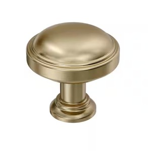 Boutons de meuble tendance en laiton nickelé brillant, en laiton massif, durables, modernes et classiques pour armoires, chambres et intérieurs d'hôtels - Product Image 5