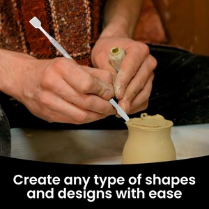 Juego de 10 Herramientas de Acero Inoxidable para Esculpir Cera Dental, Kit de Instrumentos Quirúrgicos para Escultura Dental con Estuche - Product Image 6