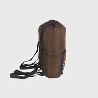 Sac à dos à cordon Arctic Fox pour enfants, sac de plage imperméable avec logo personnalisé, doublure en polyester et nylon doux