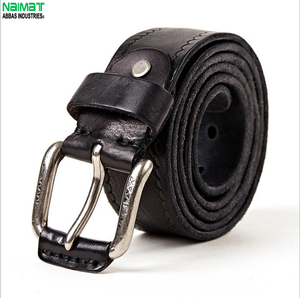 Ceinture en cuir de vache avec boucle en alliage IMBOYS pour homme, style western cowboy - Durable et écologique - Product Image 3
