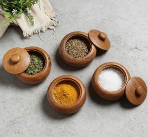 wooden <b>spice</b> <b>jar</b> - Product Image 3